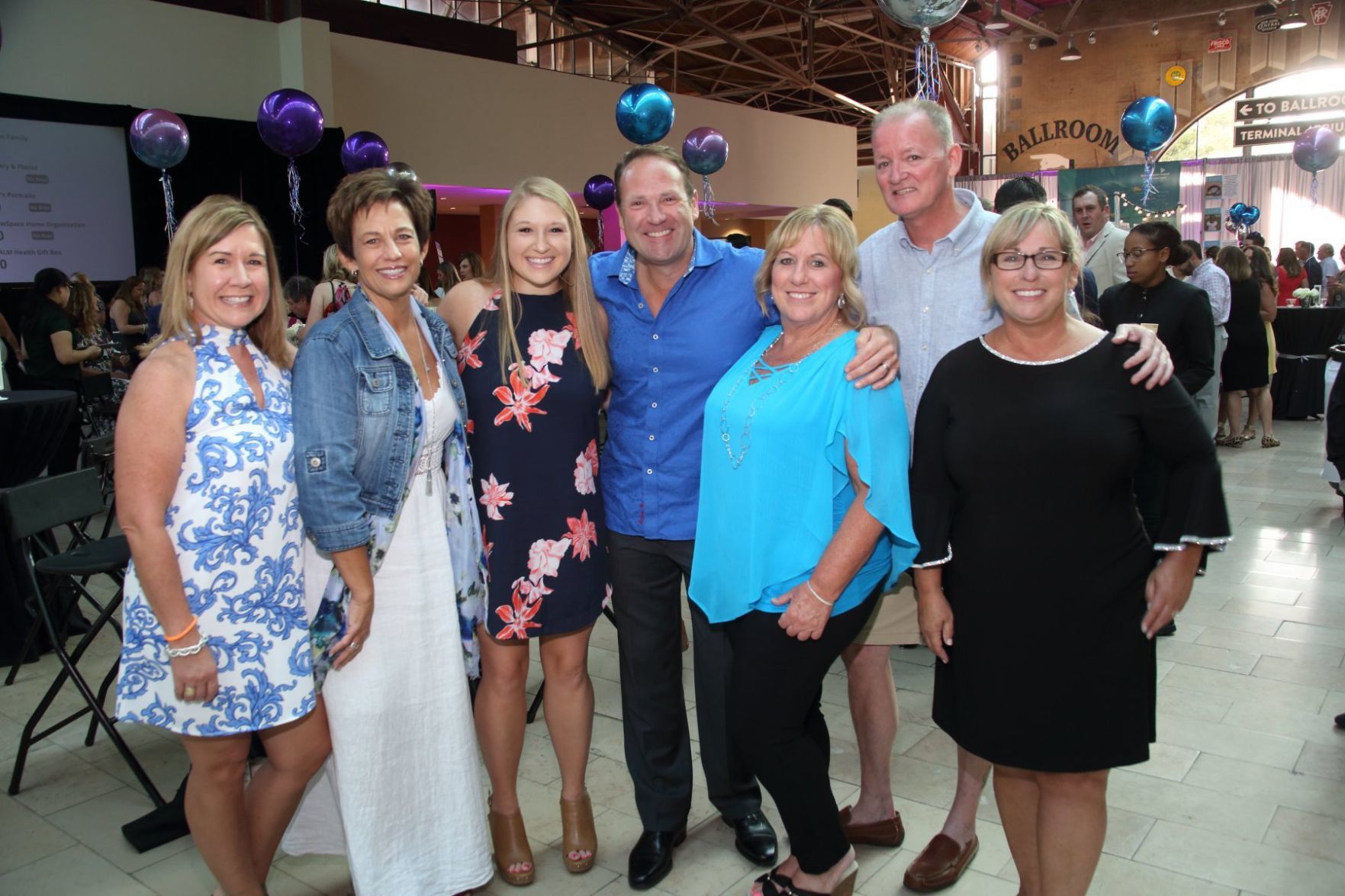 Sharon Tielke, Connie Rhoads, Claire Tielke, Steve Tielke, Jim Feeney, Chris Sedlmayr, Barb Linneman